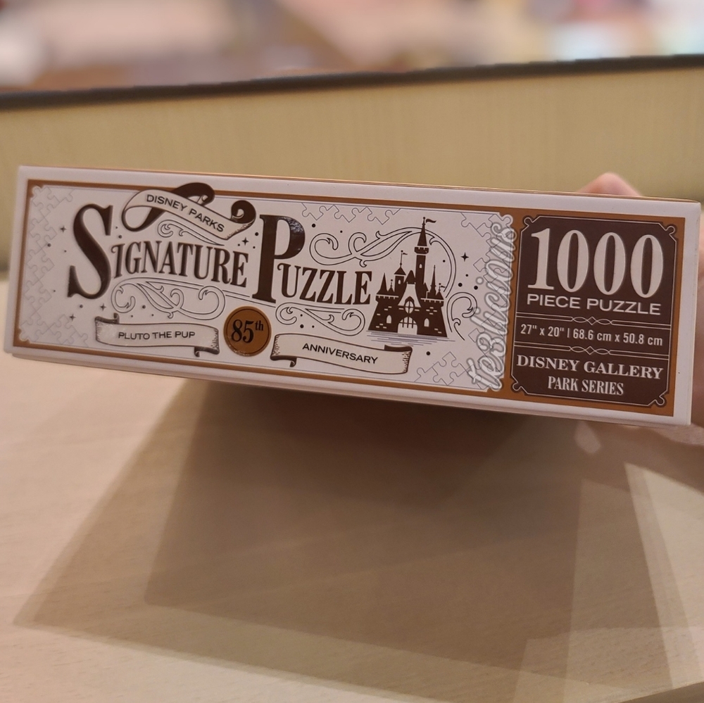 DISNEY PARKS MICKEY PLUTO SIGNATURE PUZZLE - Picture 4 of 5